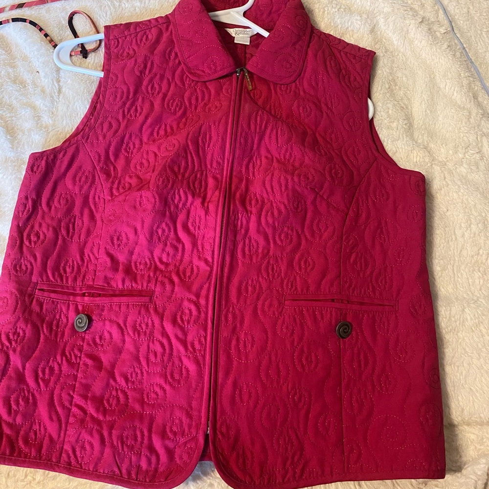 Pink vest